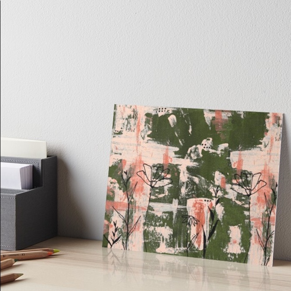 “Wallflower” art canvas